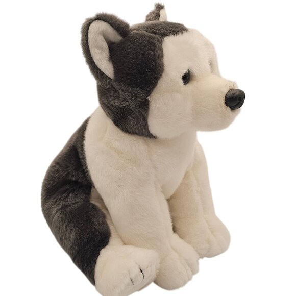 VTG 2000s TY Beanie Baby Plush Toy Soft Dog Husky Nanook Original Buddy 11" - Picture 3 of 12